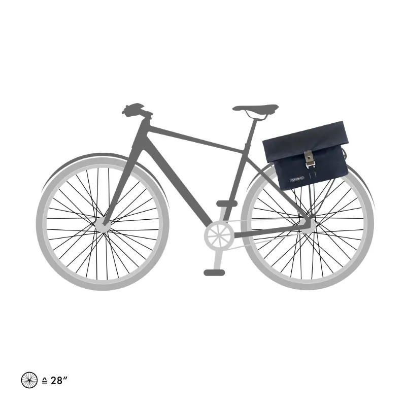 Ortlieb Twin-City Urban Pannier Bag in Blue-2
